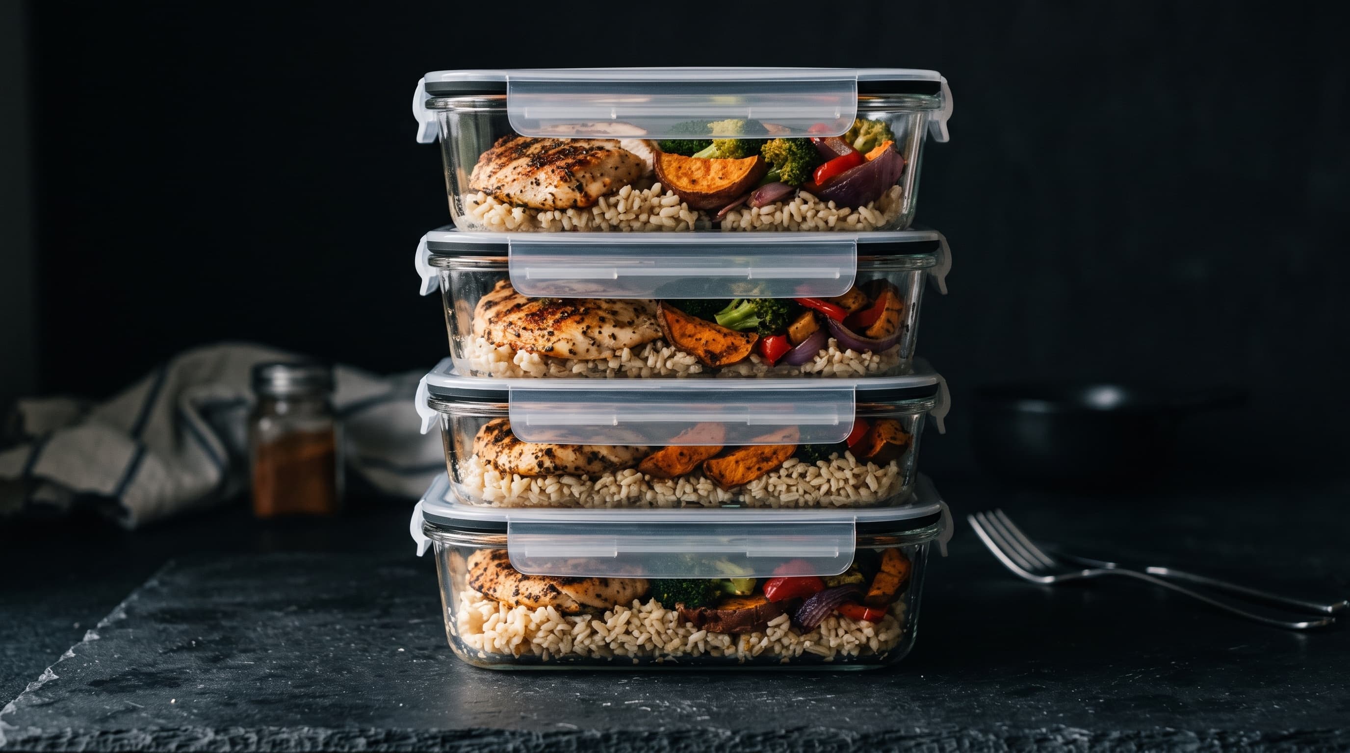 Fresh meal prep containers